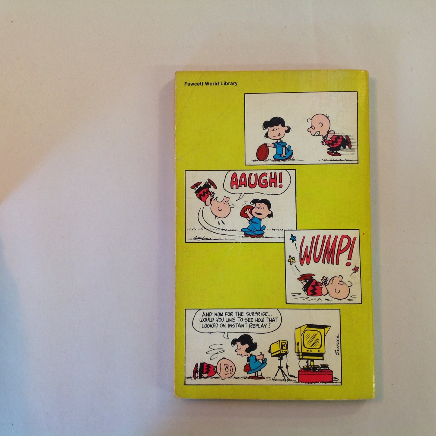 Vintage 1974 Mass Market Paperback Try It Again, Charlie Brown Peanuts Charles Schulz