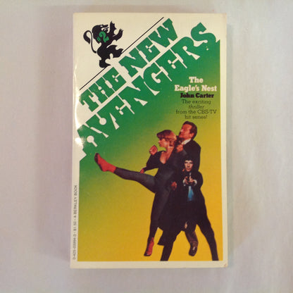 Vintage 1978 Mass Market Paperback The New Avengers #2: The Eagle's Nest John Carter