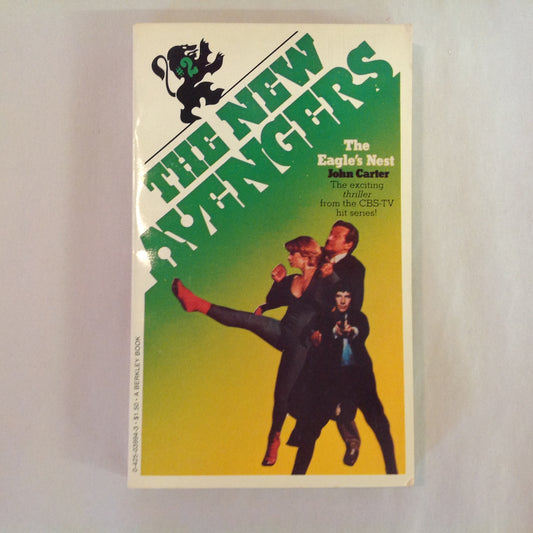 Vintage 1978 Mass Market Paperback The New Avengers #2: The Eagle's Nest John Carter