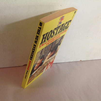 Vintage 1977 Mass Market Paperback The New Avengers: Hostage Peter Cave