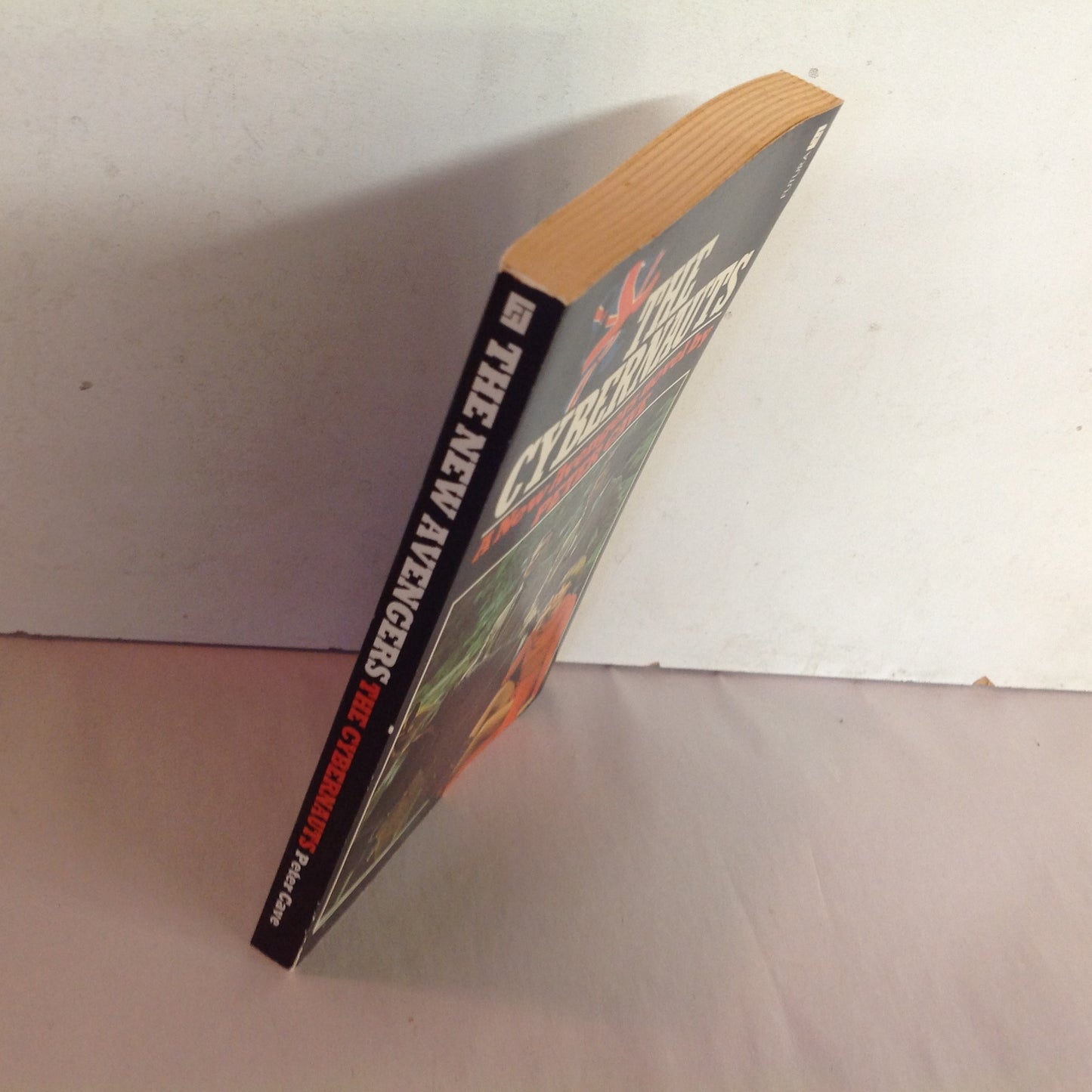 Vintage 1977 Mass Market Paperback The New Avengers: The Cybernauts Peter Cave