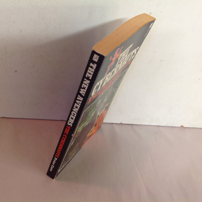 Vintage 1977 Mass Market Paperback The New Avengers: The Cybernauts Peter Cave