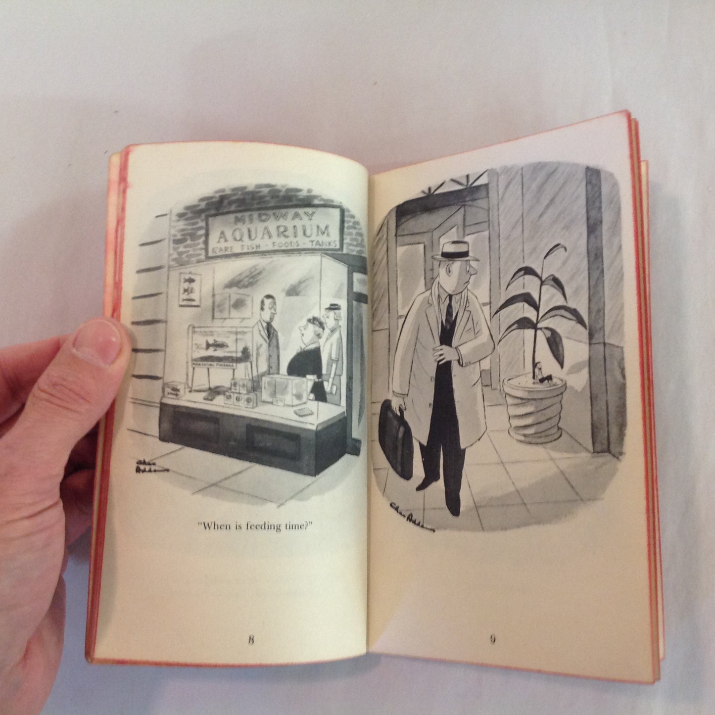 Vintage 1964 Mass Market Paperback Black Maria Charles Addams Pocket First