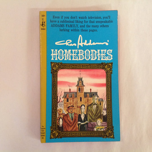 Vintage 1965 Mass Market Paperback Homebodies Charles Addams Pocket First Edition