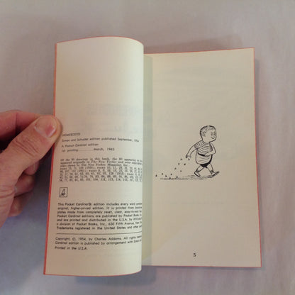 Vintage 1965 Mass Market Paperback Homebodies Charles Addams Pocket First Edition