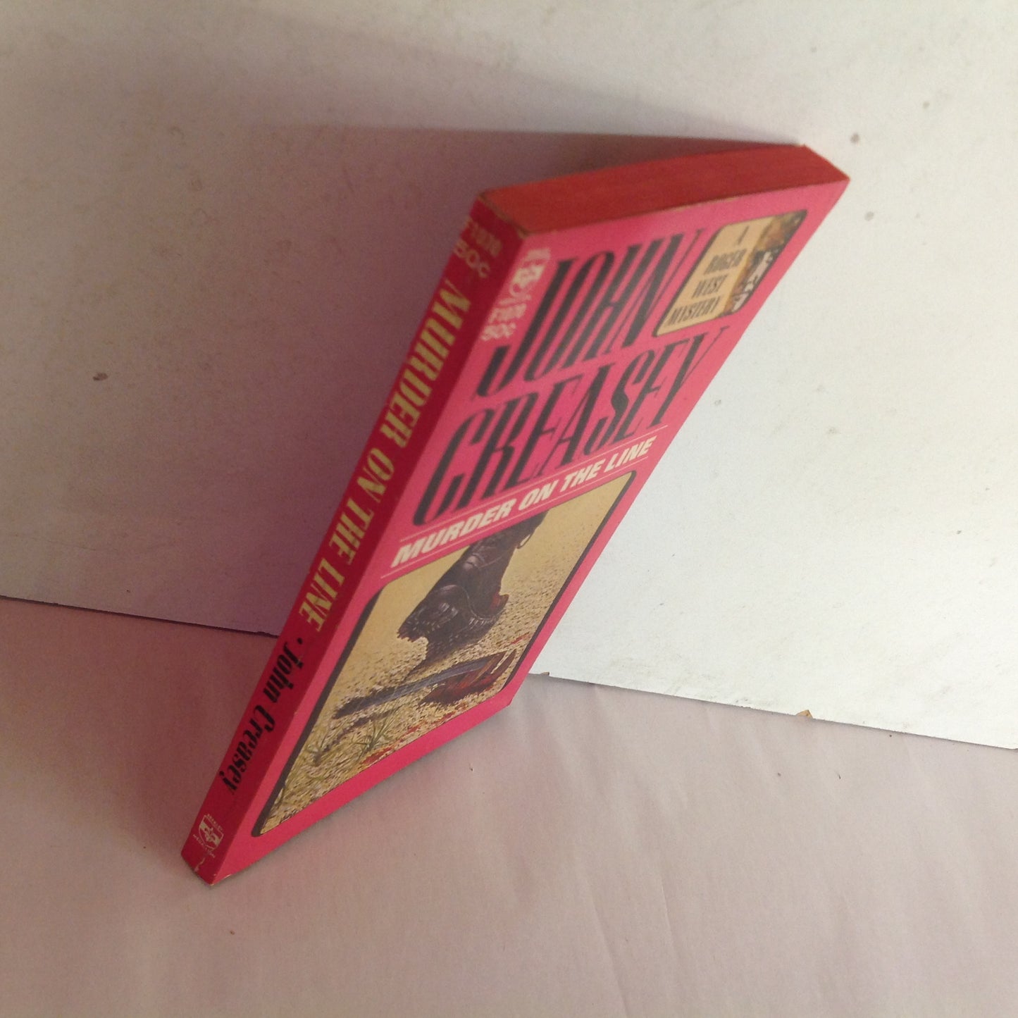 1965 Mass Market Paperback Murder On the Line John Creasey