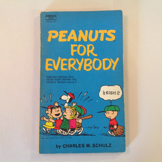 Vintage 1964 Mass Market Paperback PEANUTS for Everybody! Charles Schulz