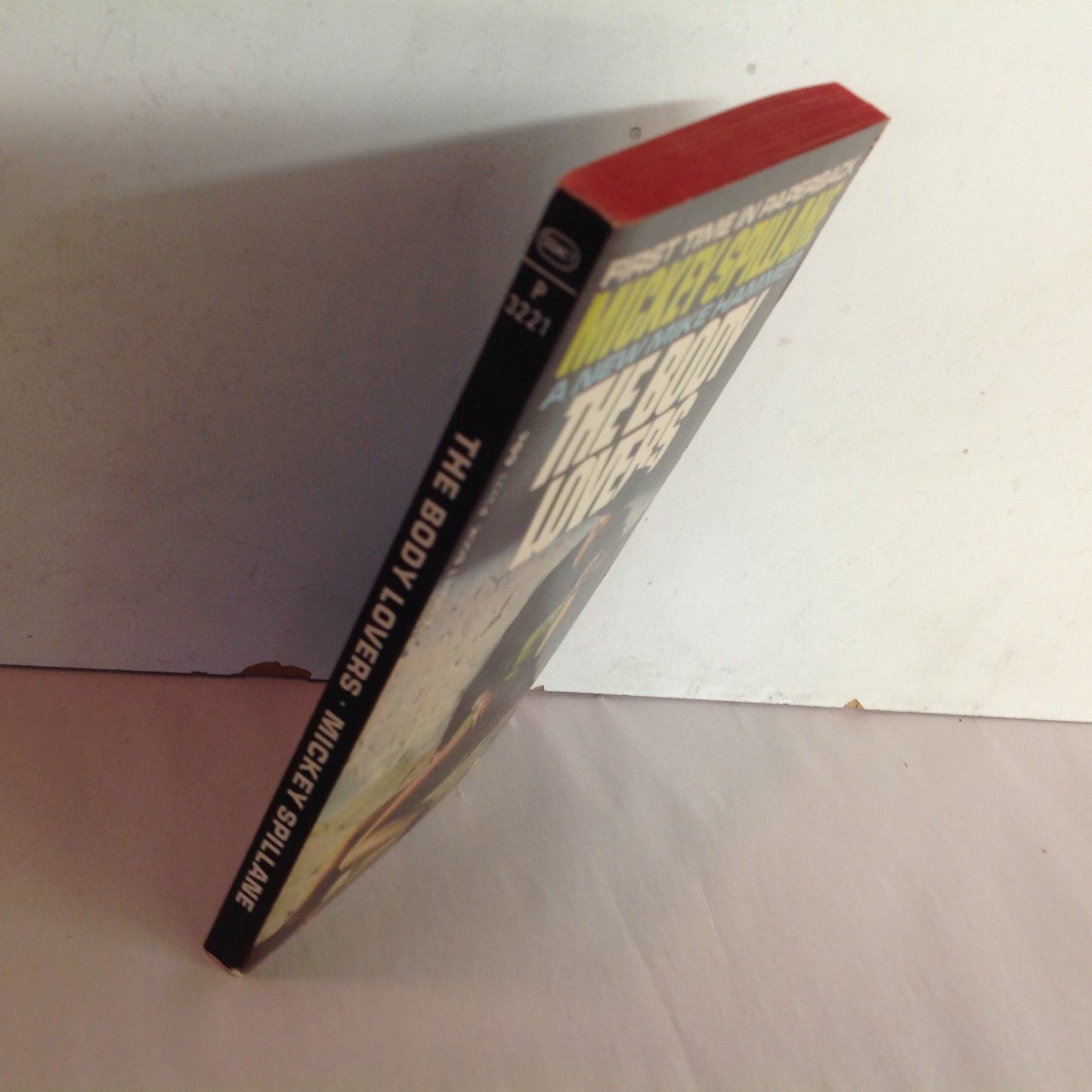 Vintage 1967 Mass Market Paperback The Body Lovers Mickey Spillane