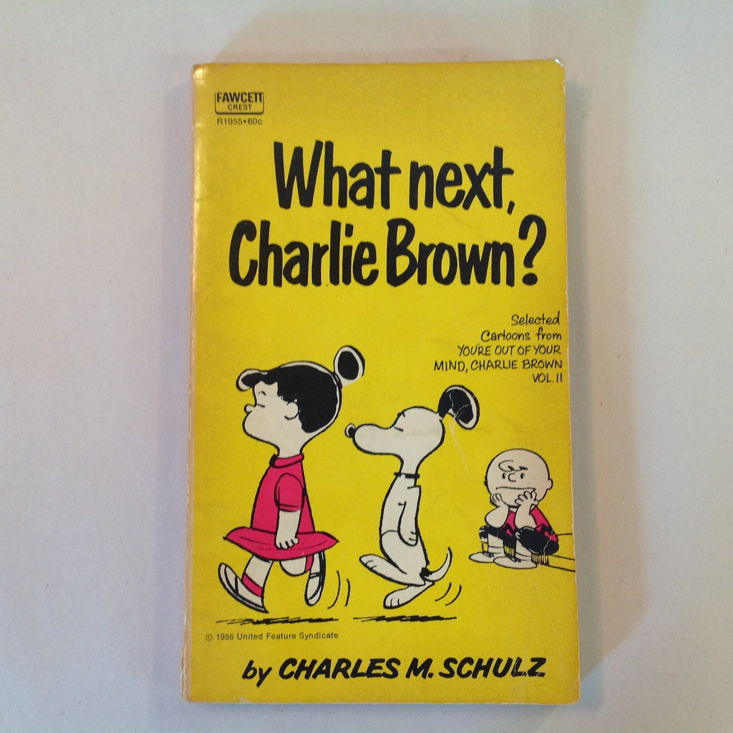 Vintage 1959 Mass Market Paperback What Next, Charlie Brown? Peanuts Charles Schulz