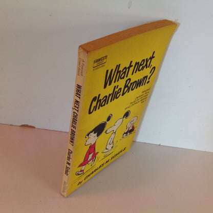 Vintage 1959 Mass Market Paperback What Next, Charlie Brown? Peanuts Charles Schulz