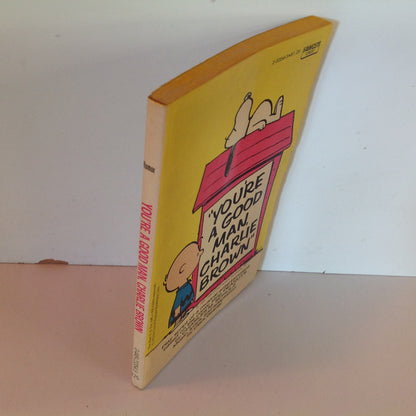 Vintage 1967 Mass Market Paperback "You're A Good Man, Charlie Brown" Peanuts Play Charles Schulz