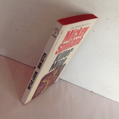 Vintage 1968 Mass Market Paperback Killer Mine Mickey Spillane First US Edition