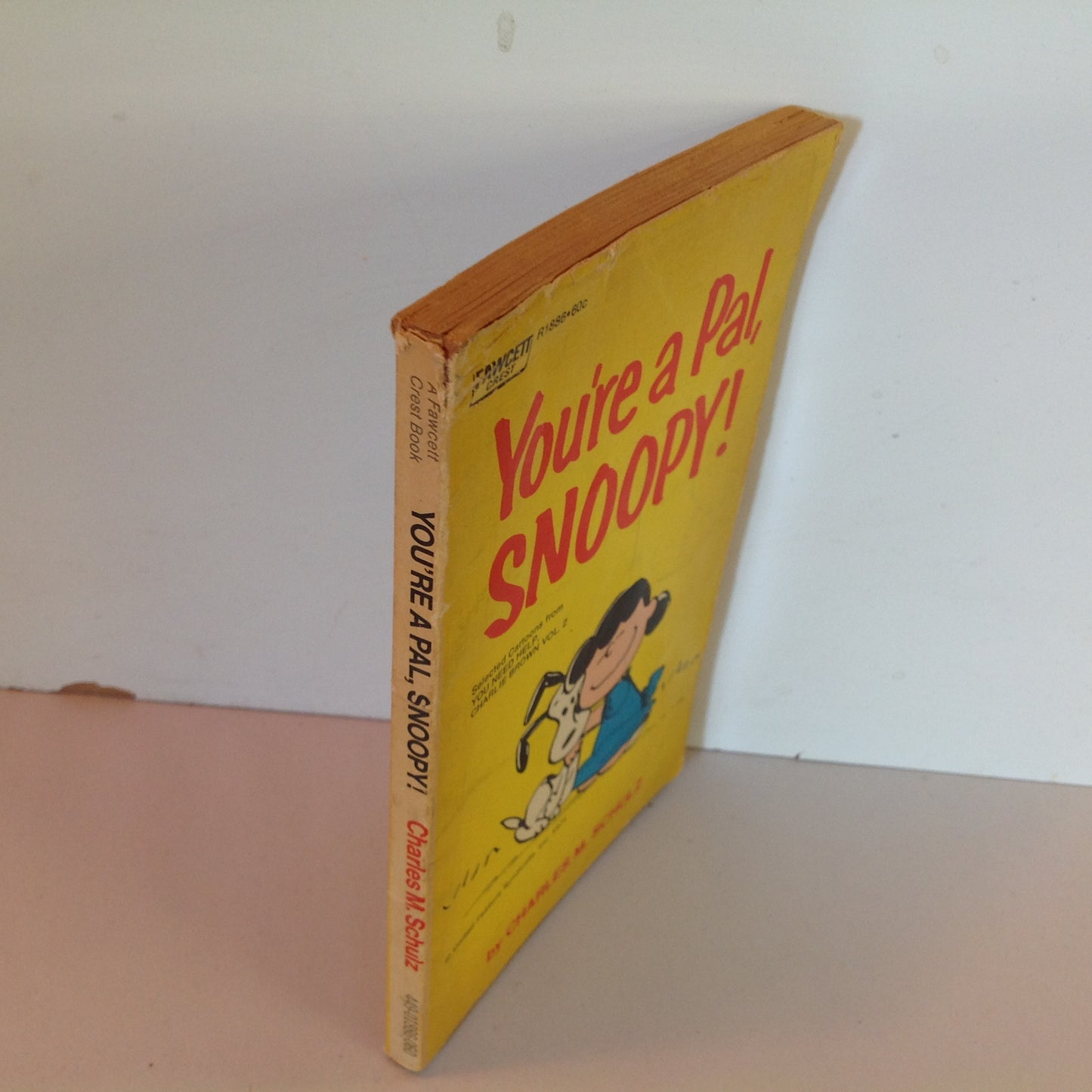 Vintage 1972 Mass Market Paperback You're A Pal, Snoopy! Peanuts Charles Schulz