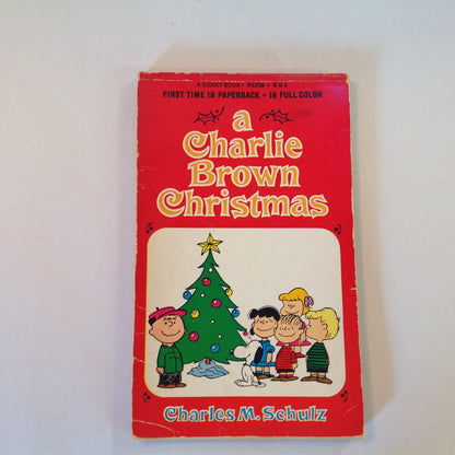 Vintage 1965 Mass Market Paperback A Charlie Brown Christmas Peanuts Charles Schulz