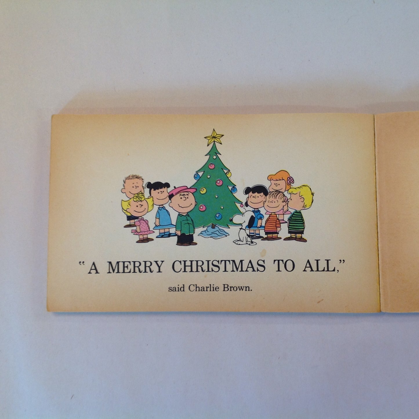 Vintage 1965 Mass Market Paperback A Charlie Brown Christmas Peanuts Charles Schulz