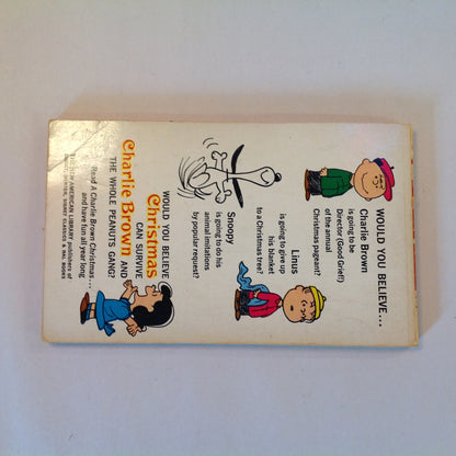 Vintage 1965 Mass Market Paperback A Charlie Brown Christmas Peanuts Charles Schulz