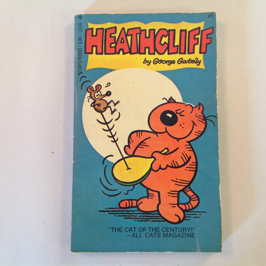 Vintage 1976 Mass Market Paperback Heathcliff Volume 1 George Gatley