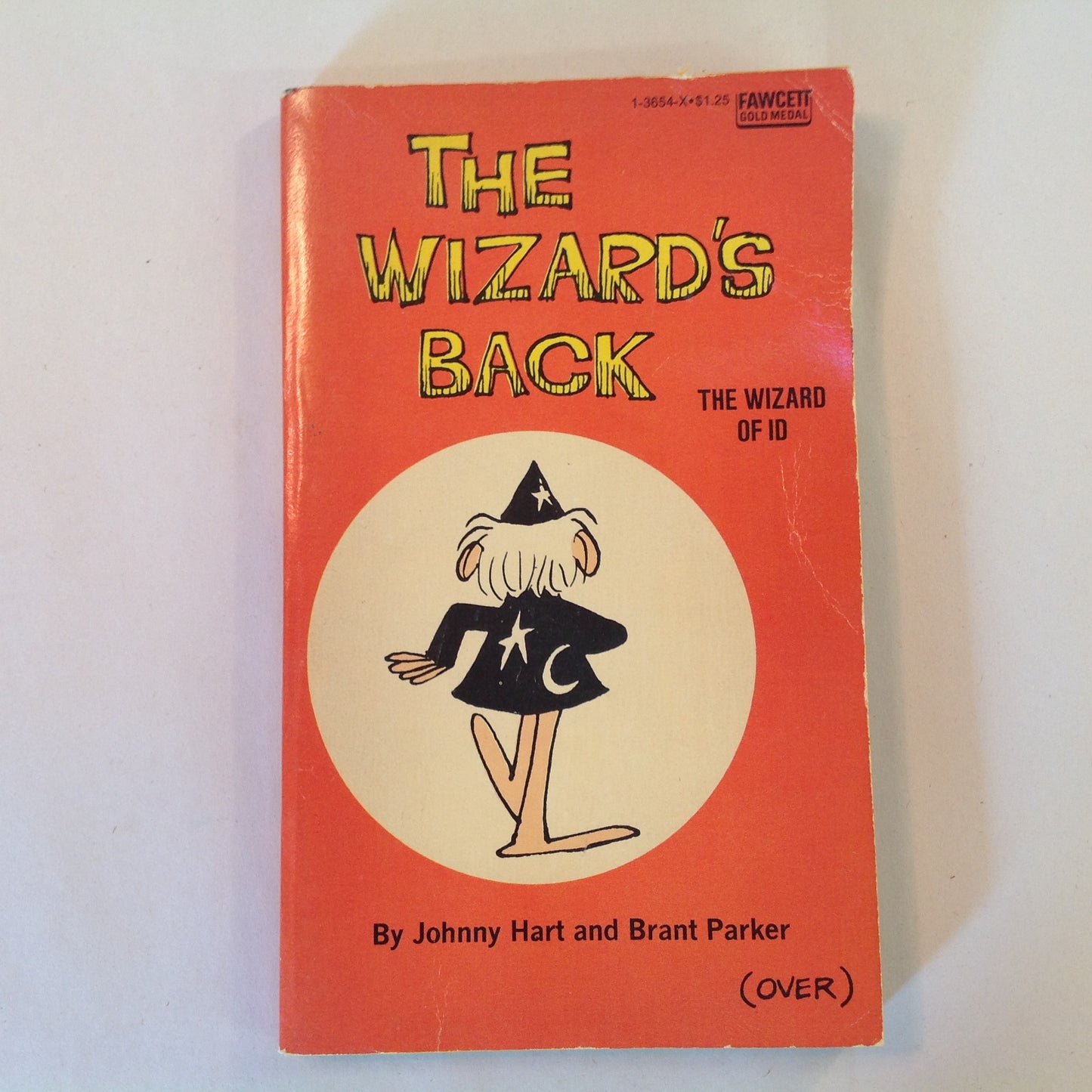 Vintage 1973 Mass Market Paperback The Wizard's Back: The Wizard of ID Johnny Hart Brant Parker