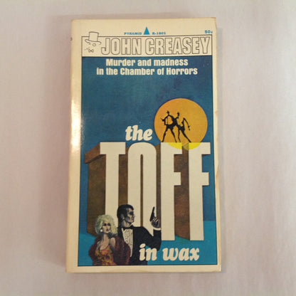 Vintage 1968 Mass Market Paperback The Toff in Wax John Creasey Pyramid First Edition