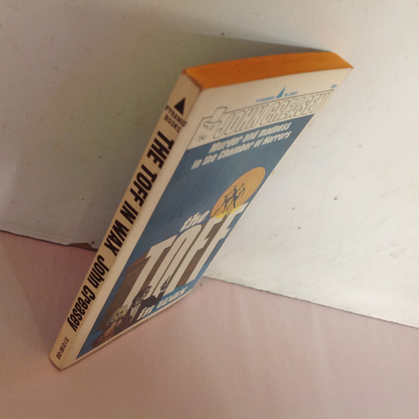 Vintage 1968 Mass Market Paperback The Toff in Wax John Creasey Pyramid First Edition