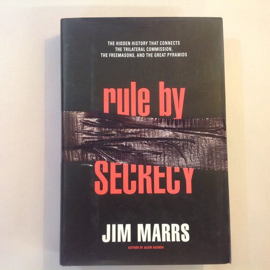 Vintage 2001 HCDJ Rule By Secrecy Jim Marrs