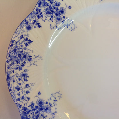 Antique Shelley Dainty Blue Fine Bone China Dinner Plate