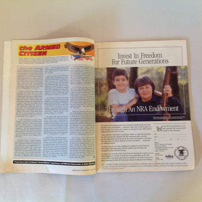 Vintage Apr 1998 American Guardian Magazine NRA Journal 2nd Gun Secrets Fanny Pack Carry Tips