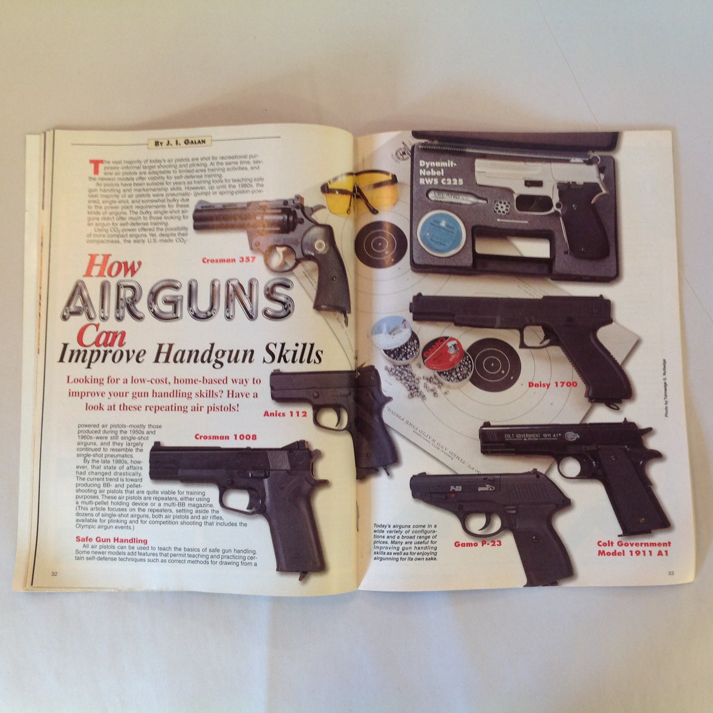 Vintage Apr 1998 American Guardian Magazine NRA Journal 2nd Gun Secrets Fanny Pack Carry Tips