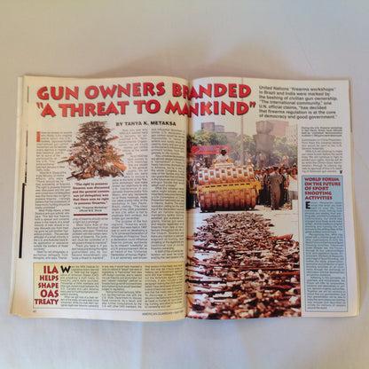 Vintage Apr 1998 American Guardian Magazine NRA Journal 2nd Gun Secrets Fanny Pack Carry Tips