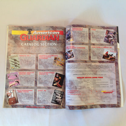 Vintage Apr 1998 American Guardian Magazine NRA Journal 2nd Gun Secrets Fanny Pack Carry Tips