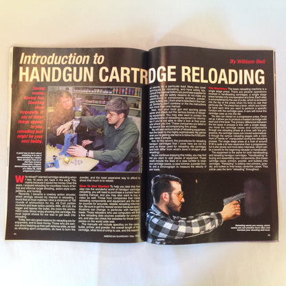 Vintage May 1998 American Guardian Magazine NRA Zero In On Accuracy Pocket Holster Options New Guns for '98
