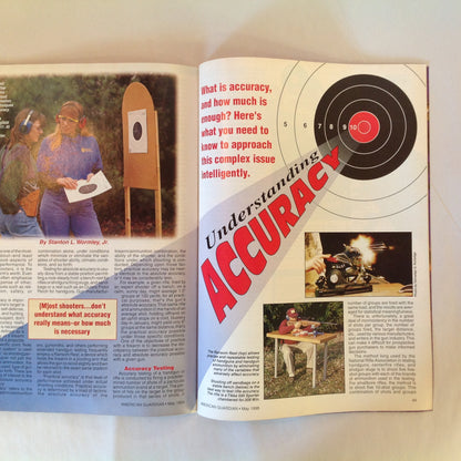 Vintage May 1998 American Guardian Magazine NRA Zero In On Accuracy Pocket Holster Options New Guns for '98
