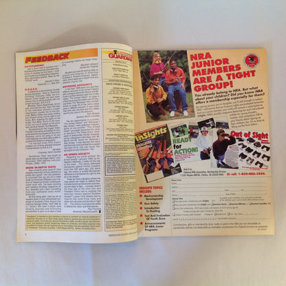 Vintage Jun 1998 American Guardian Magazine William B. Ruger: An American Legend and His Legacy NRA Journal