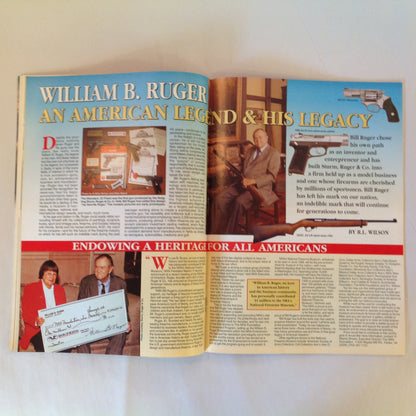 Vintage Jun 1998 American Guardian Magazine William B. Ruger: An American Legend and His Legacy NRA Journal
