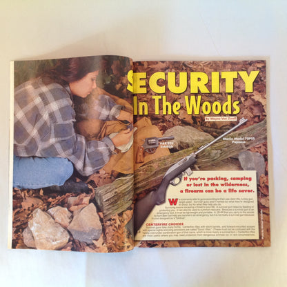 Vintage Jul 1998 American Guardian Magazine 2nd Amendment Security In the Woods Pistols That Act Like Revolvers
