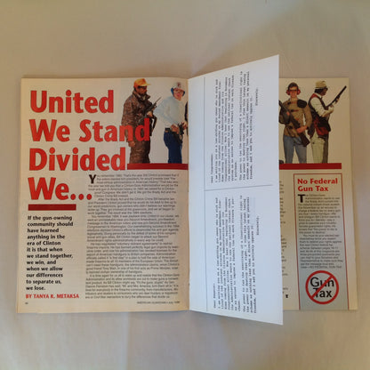 Vintage Jul 1998 American Guardian Magazine 2nd Amendment Security In the Woods Pistols That Act Like Revolvers