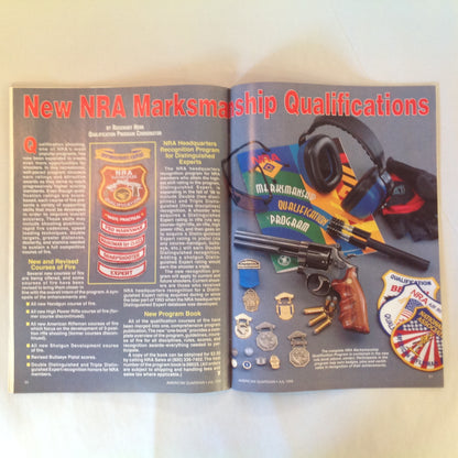 Vintage Jul 1998 American Guardian Magazine 2nd Amendment Security In the Woods Pistols That Act Like Revolvers