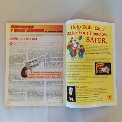 Vintage Jul 1998 American Guardian Magazine 2nd Amendment Security In the Woods Pistols That Act Like Revolvers