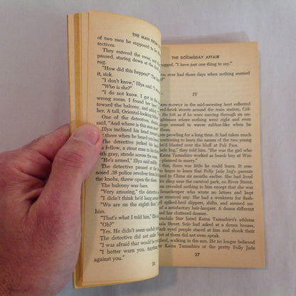 Vintage 1965 Mass Market Paperback The Man From UNCLE Number 2: The Doomsday Affair Harry Whittington First ACE Edition