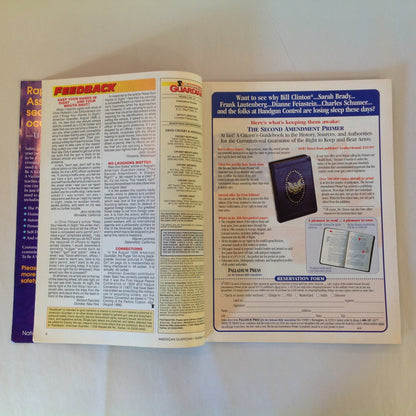 Vintage Oct 1998 American Guardian Magazine NRA Journal Ask Them to Share the Load!