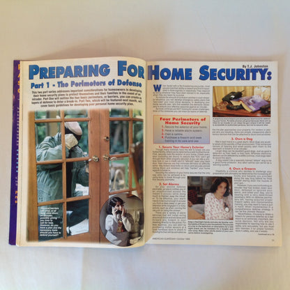 Vintage Oct 1998 American Guardian Magazine NRA Journal Ask Them to Share the Load!