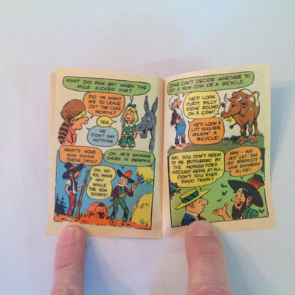 Vintage 1970's Topps Funny Li'l Joke Book Volume 32: Hillbilly Jokes No. 2 Laugh