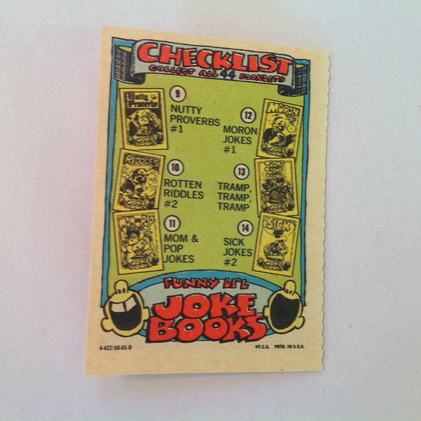 Vintage 1970's Topps Funny Li'l Joke Book Volume 32: Hillbilly Jokes No. 2 Laugh