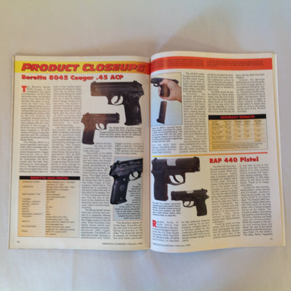 Vintage Feb 1999 American Guardian Magazine NRA Journal Wayne LaPierre & Jim Baker Finding and Fighting