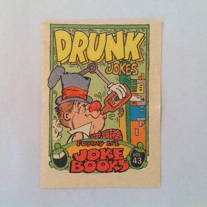 Vintage 1970's Topps Funny Li'l Joke Book Volume 32: Hillbilly Jokes No. 2 Laugh