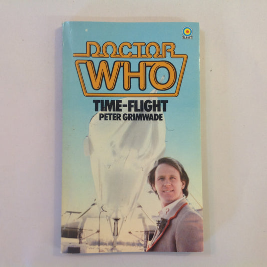 Vintage 1983 Mass Market Paperback Doctor Who: Time Flight Peter Grimwade
