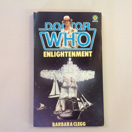 Vintage 1984 Mass Market Paperback Doctor Who: Enlightenment Barbara Clegg