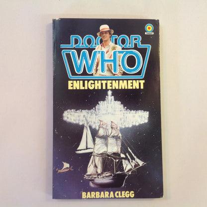 Vintage 1984 Mass Market Paperback Doctor Who: Enlightenment Barbara Clegg