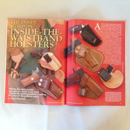 Vintage Apr 1999 American Guardian Magazine NRA Journal New Guns & Gear for '99