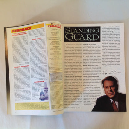 Vintage May 1999 American Guardian Magazine NRA Journal Hired Guns Vs. Your Guns